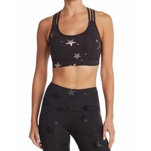 90 Degree by Reflex Strappy Star Sports Bra